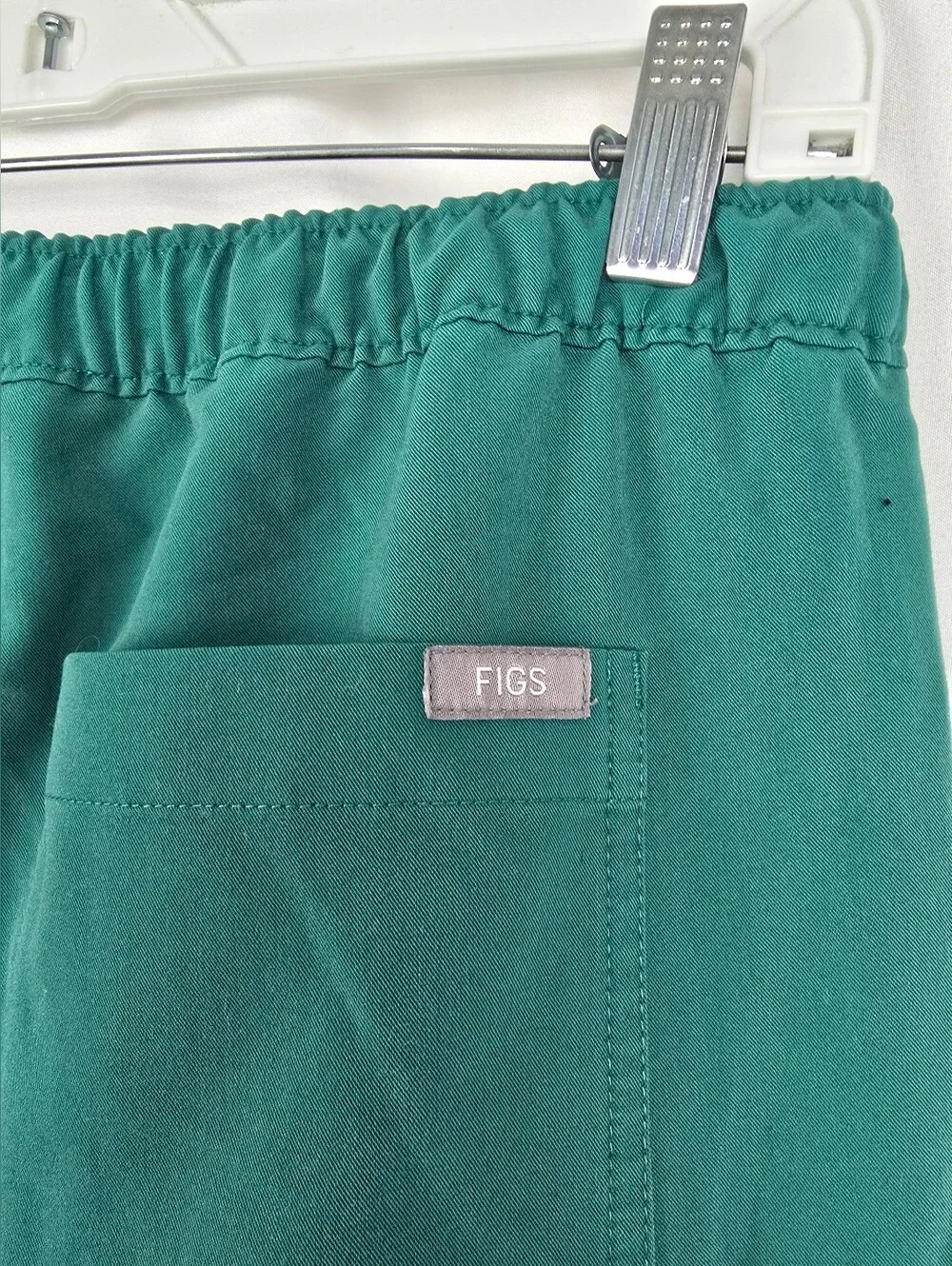 Figs Technical Collection Cairo Straight-Leg Scrub Pant Zip Fly Men's Green sz M